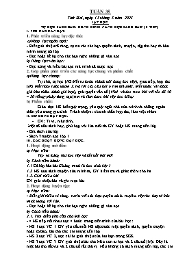 Kế hoạch bài dạy Tiếng Việt + Toán Lớp 1 - Tuần 35 - Năm học 2022-2023 - Phan Thị Nhương