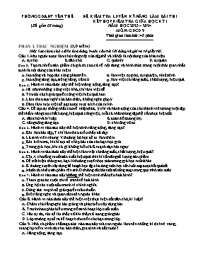 Đề kiểm tra giữa học kì I GDCD 9 - Năm học 20232-2024 - PGD Yên Thế (Có đáp án)