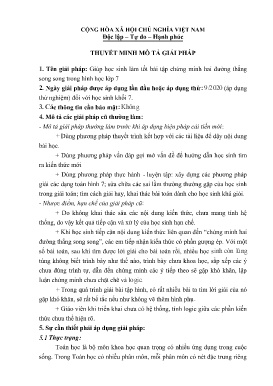 Giúp học sinh làm tốt bài tập chứng minh hai đường thẳng song song trong hình học lớp 7