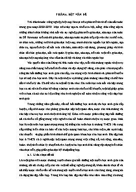 Một số dạng bài tập hỗn hợp dành cho học sinh giỏi Hóa học trường THCS