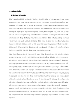 Một số giải pháp nâng cao kỹ năng viết văn miêu tả cho học sinh lớp 4